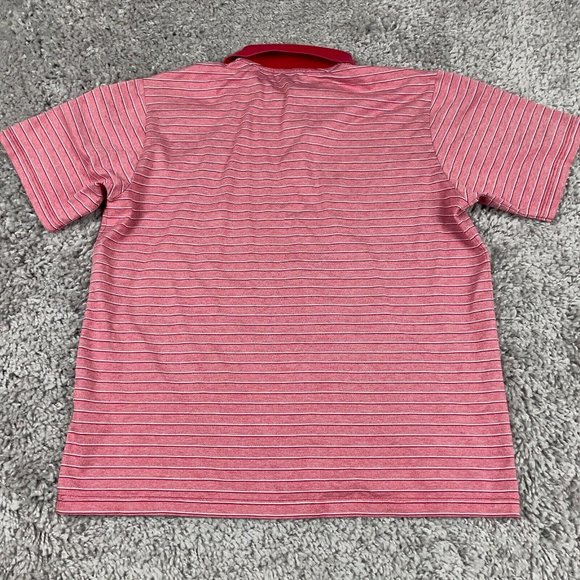 THE OPEN 147th Carnoustie St. Andrews Polo Shirt Men's Size M Red Filo di Scozia - Picture 6 of 12